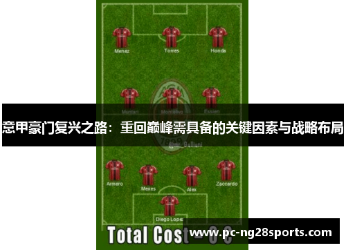 意甲豪门复兴之路：重回巅峰需具备的关键因素与战略布局